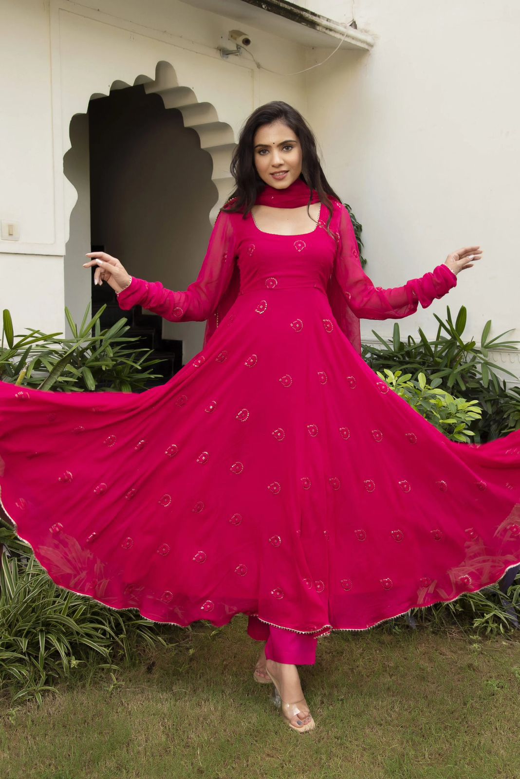 Red Long Kurti